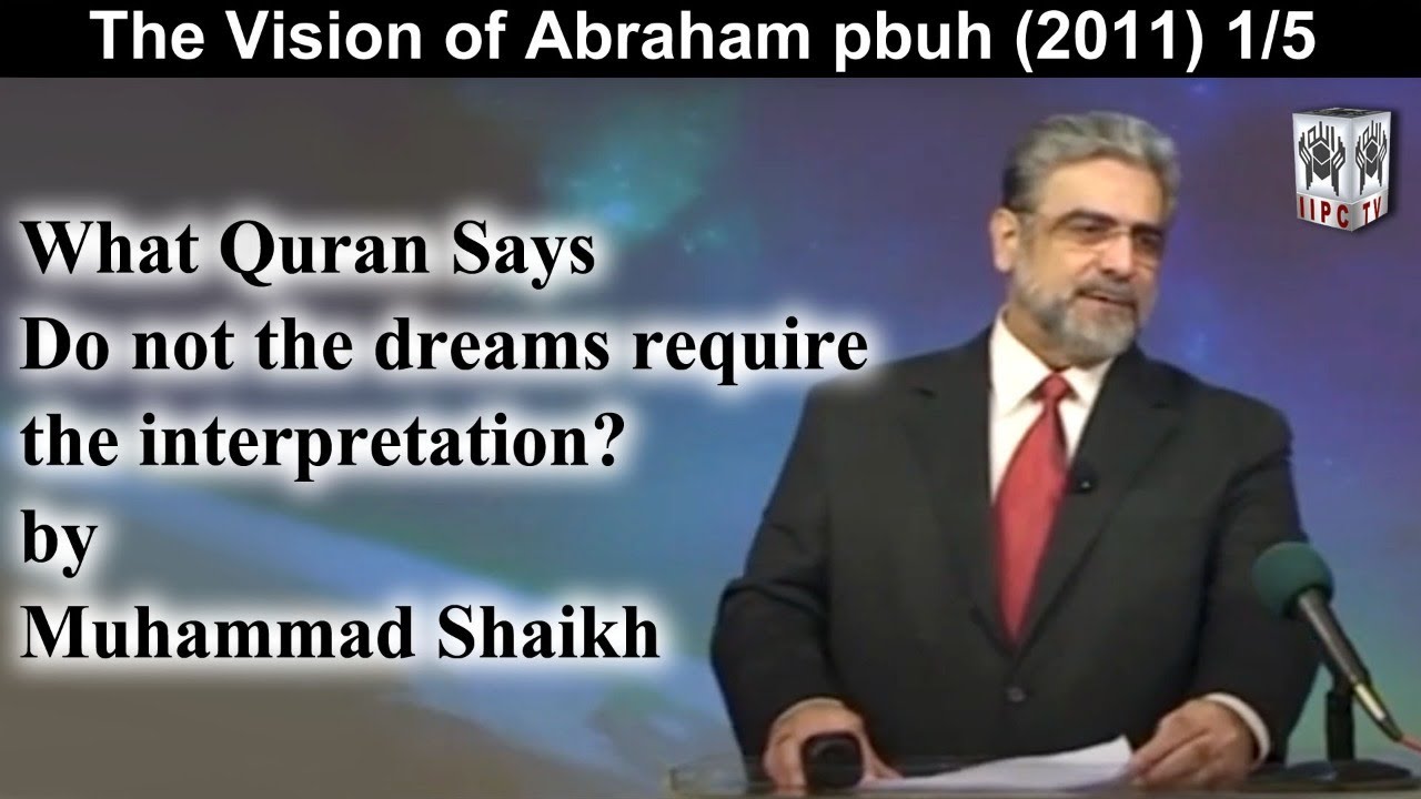 Episode 01 : "Do not the dreams require the interpretation?"