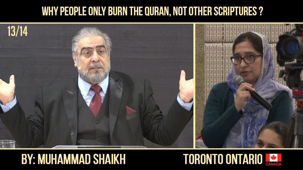 Episode 13 : "When people burn the Quran How Muslims should react to them?"