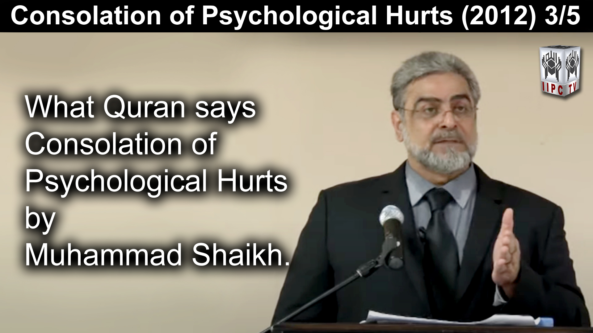 Episode 03 : "Consolation of Psychological Hurts"