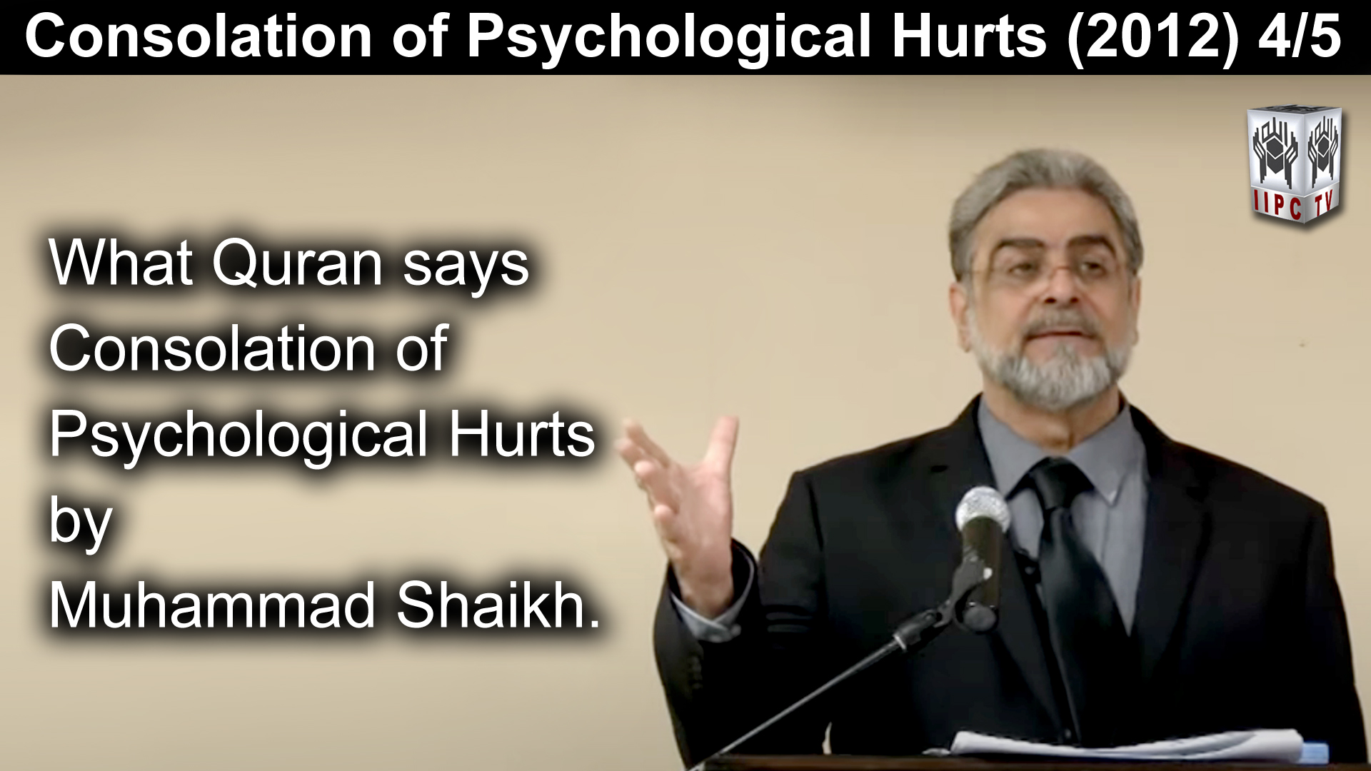 Episode 04 : "Consolation of Psychological Hurts"