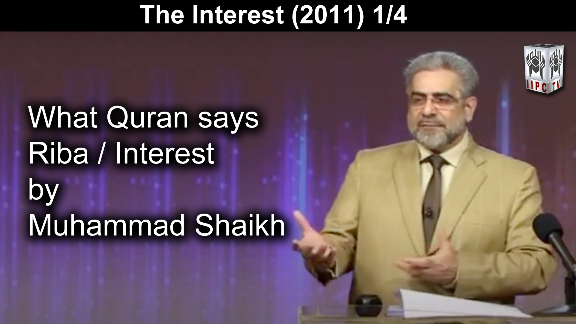 Episode 01 : "Interest"