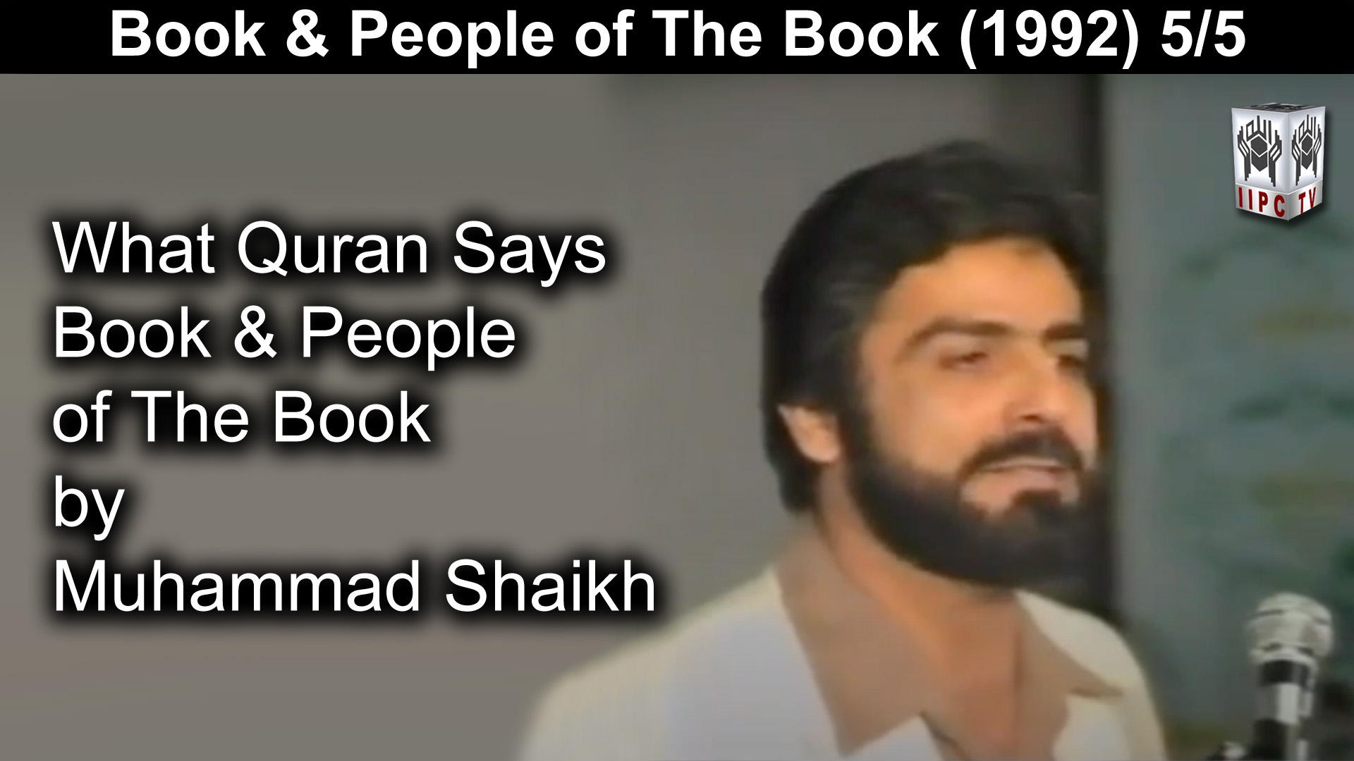 Episode 05 : "Book and People of The Book"